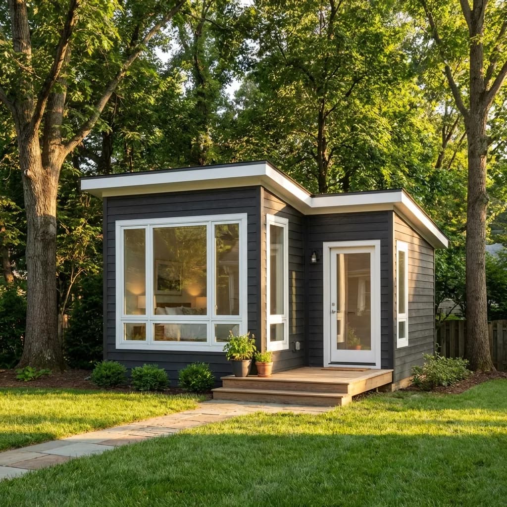 ADU cottage built by Excell Homes in Fairfax County