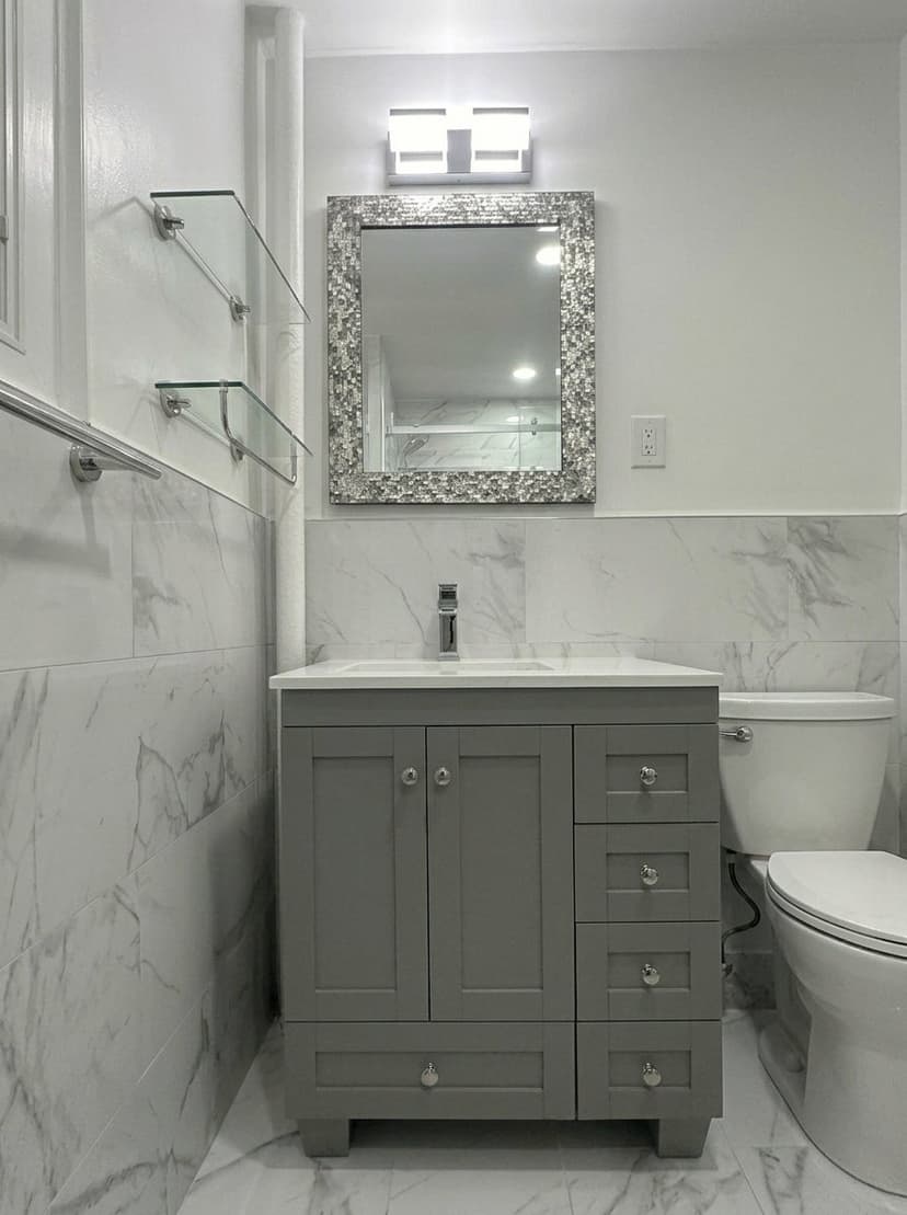 Bathroom remodel in Washington, DC by Excell Homes — photo 2 of 5