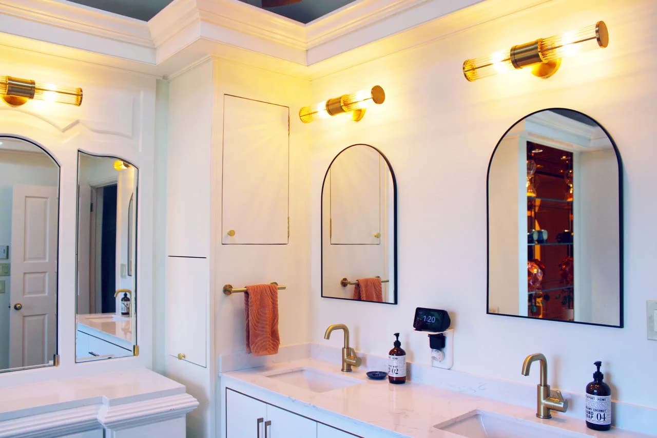 Bathroom remodel by Excell Homes in Montgomery County, Maryland
