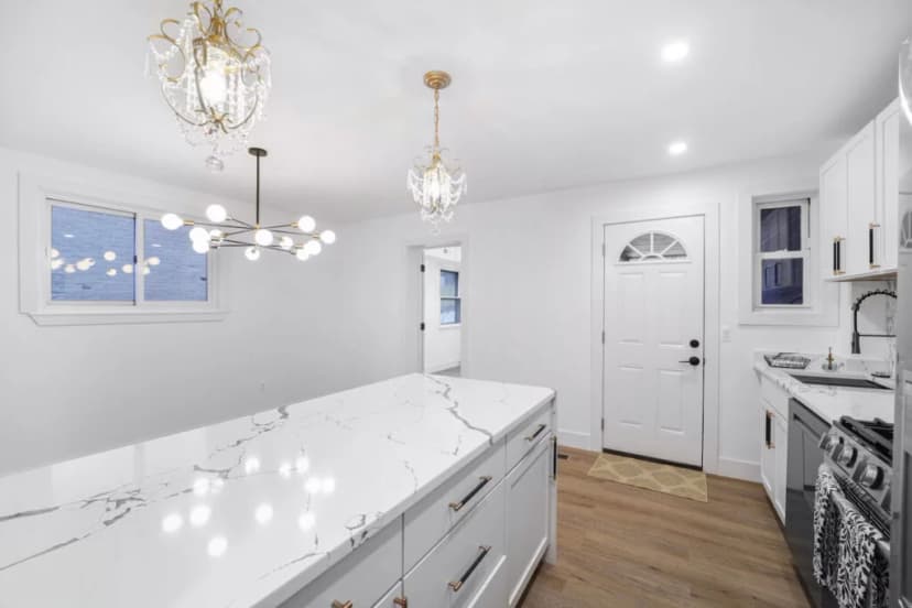 White Kitchen Remodel in Washington, DC